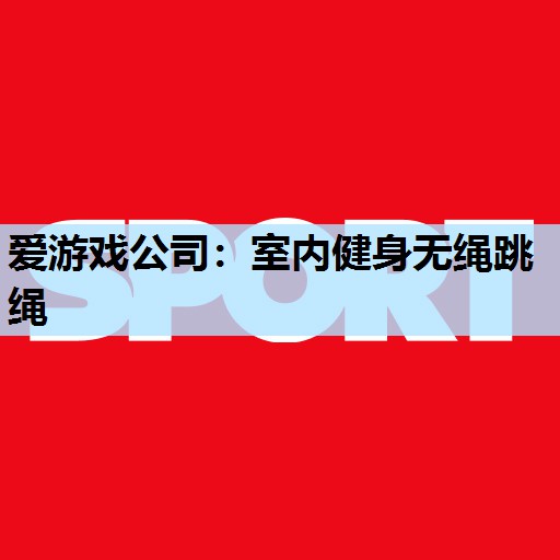 爱游戏公司：室内健身无绳跳绳